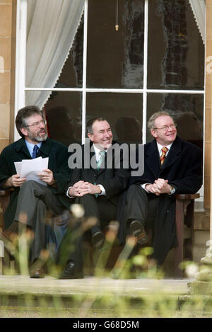 Processo di pace in Irlanda del Nord Foto Stock