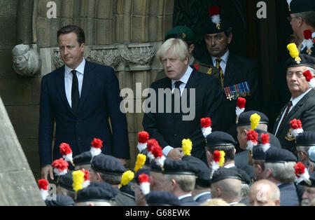 Lee Rigby funerale Foto Stock