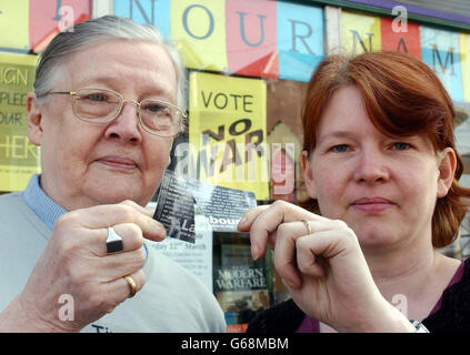 Smalley - Anti guerra candidato Foto Stock