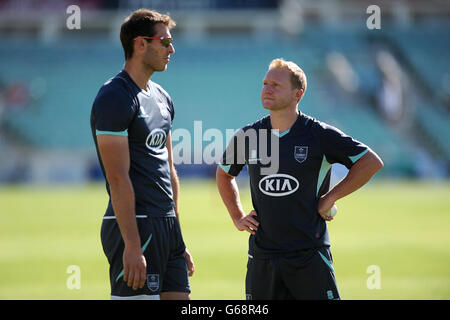 Cricket - Amici vita T20 - Surrey v Hampshire - Kia ovale Foto Stock