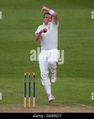 Cricket - International Tour Match - Somerset v Australia XI - Day Three - The County Ground. Australia bowler Peter Siddle durante il 3° giorno contro Somerset, durante la partita International Tour al County Ground, Taunton. Foto Stock