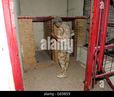 Le forze britanniche in Iraq. Foto Stock