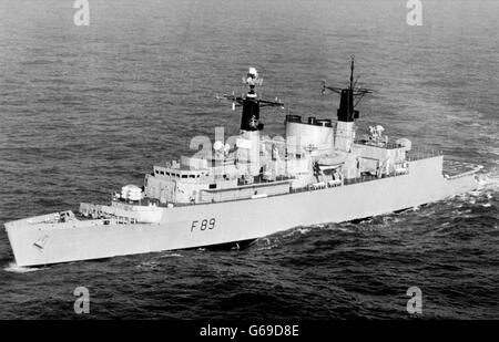 HMS Battleaxe Foto Stock