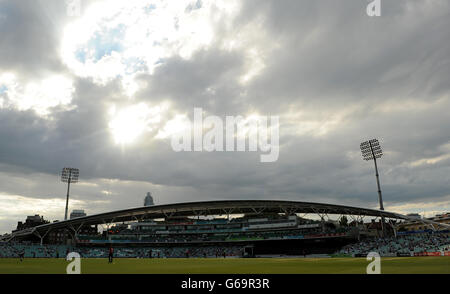 Cricket - Banca dello Yorkshire 40 - GRUPPO B - Surrey v Essex Eagles - Kia ovale Foto Stock