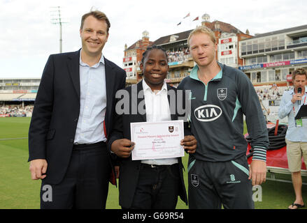 Cricket - Banca dello Yorkshire 40 - GRUPPO B - Surrey v Essex Eagles - Kia ovale Foto Stock