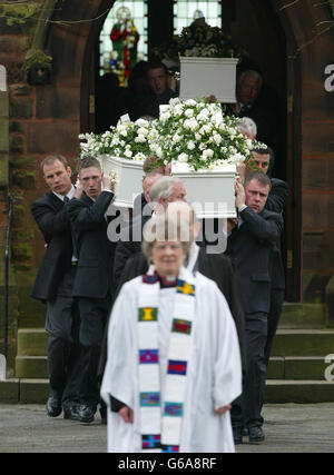 Giovani Fratelli funerale. Foto Stock