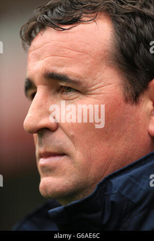 Calcio - Campionato Sky Bet - Derby County / Blackburn Rovers - Pride Park. Gary Bowyer, direttore di Blackburn Rovers Foto Stock