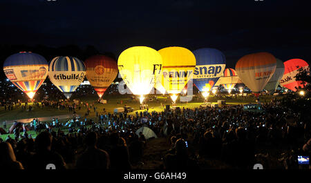 Bristol International Balloon Fiesta 2013 Foto Stock