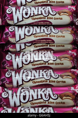 Wonka Chocolate Bar lancio Foto Stock