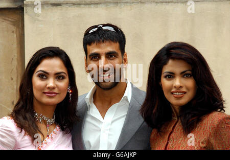 Dutta,Chopra & Kumar - Photocall Andaaz Foto Stock