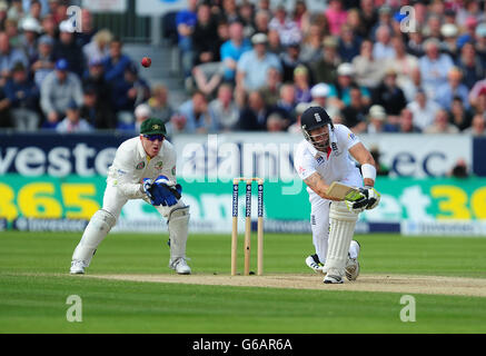 Cricket - Quarto Investec ceneri prova - Giorno 3 - Inghilterra v Australia - Emirates Durham ICG Foto Stock