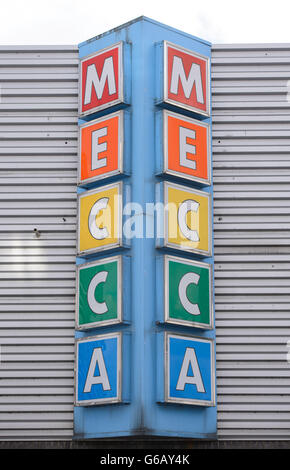 Mecca bingo stock. Vista generale di una sala Mecca Bingo a Wandsworth, nel sud-ovest di Londra. Foto Stock