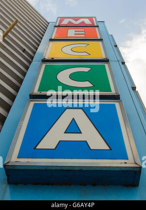 Mecca bingo stock. Vista generale di una sala Mecca Bingo a Wandsworth, nel sud-ovest di Londra. Foto Stock