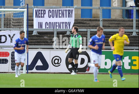 Calcio - Sky Bet Football League One - Carlisle Regno v Coventry City - Brunton Park Foto Stock