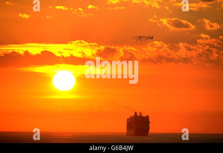 Estate Meteo Ago 27 Foto Stock