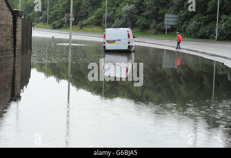 Estate Meteo Agosto 5 Foto Stock