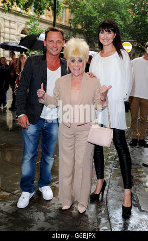 Barbara Windsor apparizione in Spamalot - Londra Foto Stock