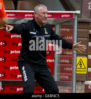 Il manager di Inverness Terry Butcher durante la partita di premiership scozzese al Tannadice Park di Dundee. Foto Stock