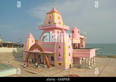 Gandhi Ashram, Kanyakumari, Tamil Nadu, India Foto Stock