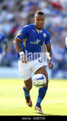 Calcio - Sky Bet Championship - Leicester City v Leeds United - The King Power Stadium. Liam Moore, Leicester City Foto Stock