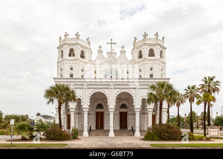 Chiesa del Sacro Cuore di Gesù in Galveston, Texas Foto Stock