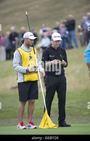 Golf - 2013 Johnnie Walker Championships - Giorno 2 - a Gleneagles Foto Stock