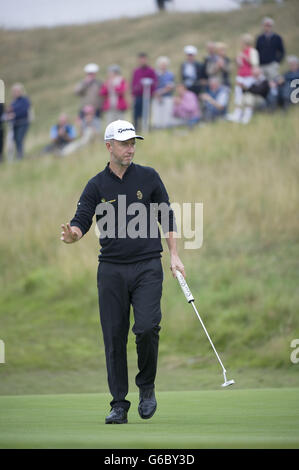 Golf - 2013 Johnnie Walker Championships - Giorno 2 - a Gleneagles Foto Stock