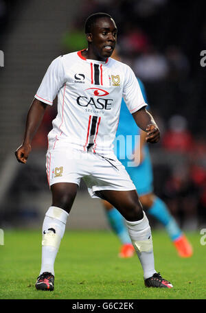 Calcio - Pre-Season Friendly - Milton Keynes Dons v Tottenham Hotspur XI - Stadium mk Foto Stock