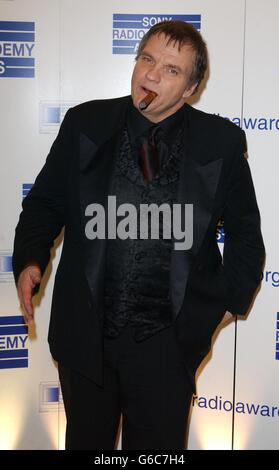 Cantante di carne in occasione dei Sony radio Awards 2003 al le Meridien, Grosvenor House Hotel di Londra. Foto Stock