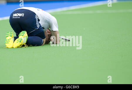 Hockey - TriFinance EuroHockey Championship - Medaglia di Bronzo Match - Inghilterra e Paesi Bassi - Braxgata HC Foto Stock