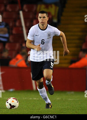 Calcio - amichevole internazionale - Inghilterra sotto 21s v Scozia sotto 21s - Bramall Lane Foto Stock