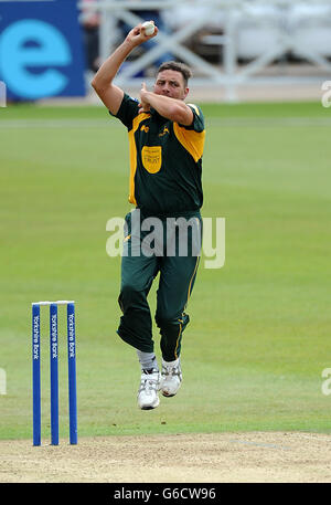 Cricket - Tour Match - Nottinghamshire Outlaws / Bangladesh A - Trent Bridge. Paul Franks di Nottinghamshire Outlaws durante il Tour Match al Trent Bridge, Nottingham. Foto Stock