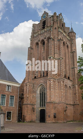 Chiesa storica nel centro di Wijk bij Duurstede, Olanda Foto Stock