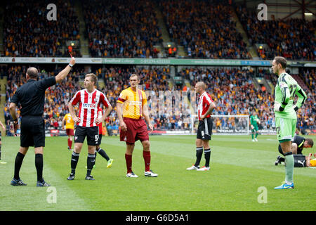 Calcio - Sky lega Bet One - Bradford City v Brentford - Coral Windows Stadium Foto Stock