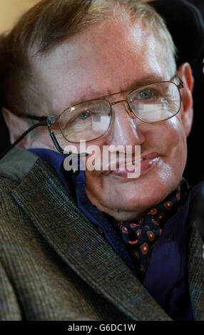 Hawking assiste biopic premiere Foto Stock