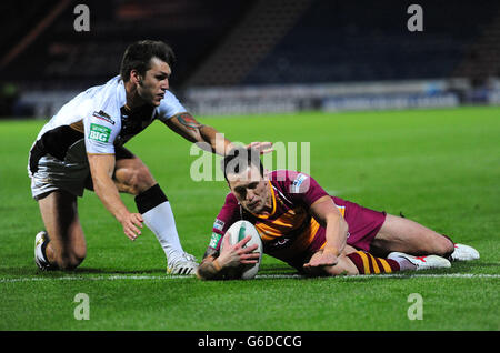 Rugby League - Super League preliminare di Semi finale - Huddersfield Giants v della carena FC - John Smiths Stadium Foto Stock