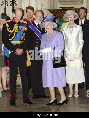 La Regina - Guerra di Corea Comemoration Foto Stock
