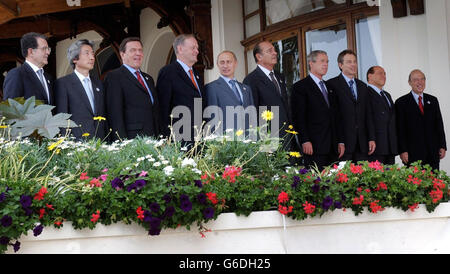 Vertice del G8 Foto Stock