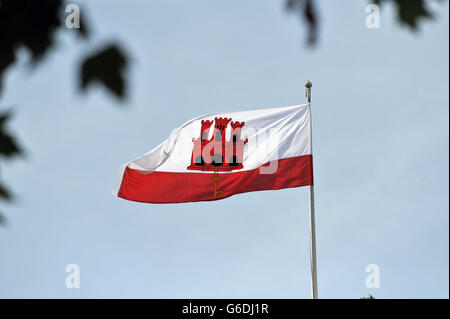 Gibilterra commemora la Giornata Nazionale Foto Stock