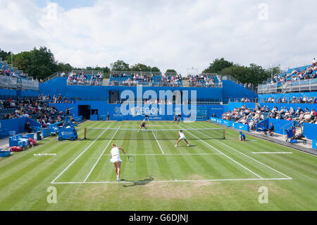 Raddoppia corrispondono, Aegon Classic, Birmingham Edgbaston, Birmingham, West Midlands, England, Regno Unito Foto Stock