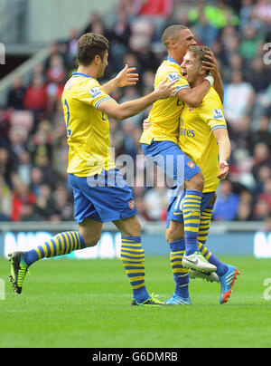 Calcio - Barclays Premier League - Sunderland v Arsenal - stadio della Luce Foto Stock