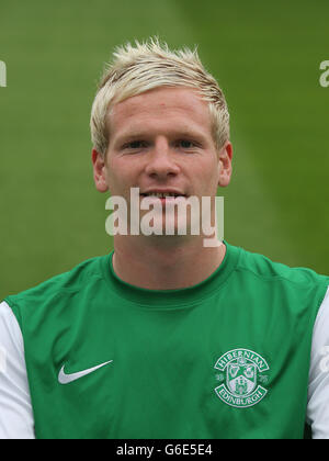 Calcio - Scottish Premiership - Hibernian Photocall 2013/14 - Easter Road. Ryan McGivern, iberniano Foto Stock