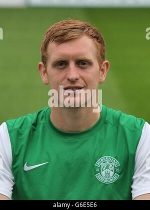 Calcio - Scottish Premiership - Hibernian Photocall 2013/14 - Easter Road Foto Stock