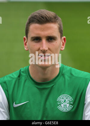 Calcio - Scottish Premiership - Hibernian Photocall 2013/14 - Easter Road Foto Stock