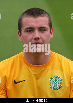 Calcio - Scottish Premiership - Hibernian Photocall 2013/14 - Easter Road. Paul Grant, portiere iberniano Foto Stock