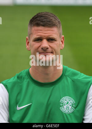 Calcio - Scottish Premiership - Hibernian Photocall 2013/14 - Easter Road Foto Stock