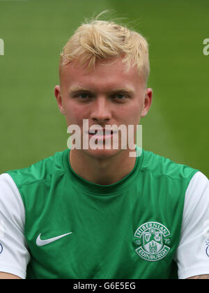 Calcio - Scottish Premiership - Hibernian Photocall 2013/14 - Easter Road Foto Stock