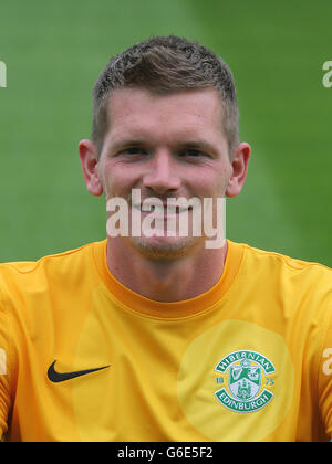 Calcio - Scottish Premiership - Hibernian Photocall 2013/14 - Easter Road. Ben Williams, portiere iberniano Foto Stock