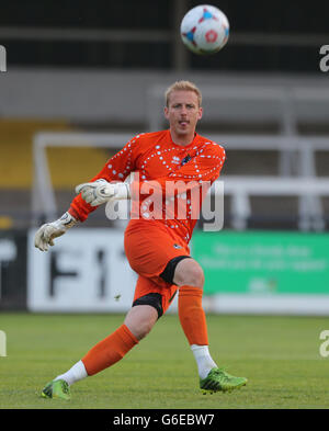 Calcio - Hereford United v Bristol Roers - Edgar Street - Hereford - Pre-Season friendly. Steve Midenhall, portiere di Bristol Rovers Foto Stock