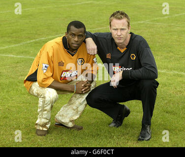 SOCCER Lupi Fotocamera e Craddock Foto Stock